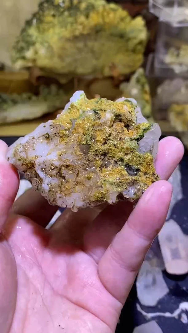 未镶嵌珠宝半成品水晶48号147g四川美姑超七花园水晶