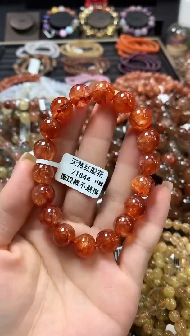 未镶嵌手链水晶12*