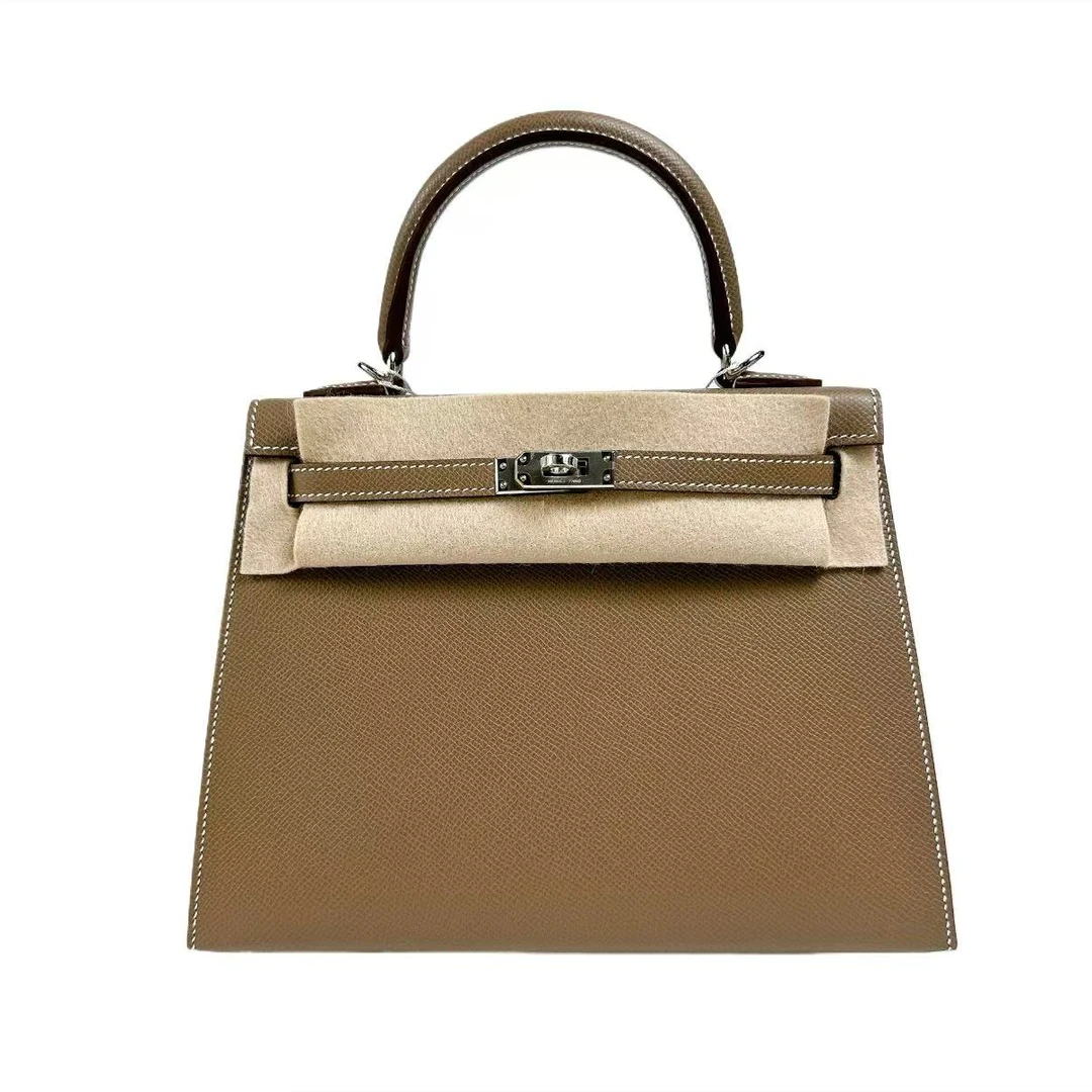 未使用 Hermes/爱马仕  定金链接 K刻大象灰Kelly外缝 安洁利严选