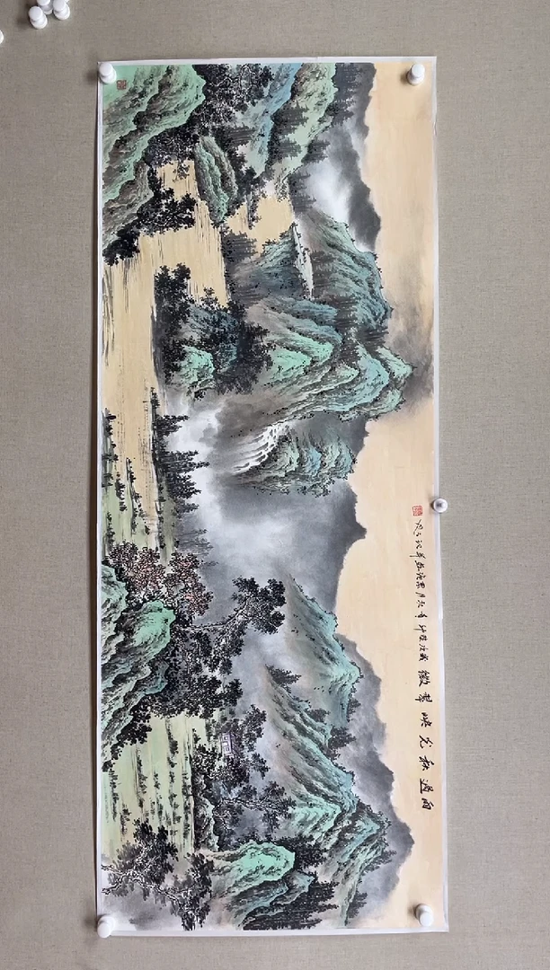 国画180*68 谭聚强谭聚强谭聚强谭聚强谭聚强谭聚强