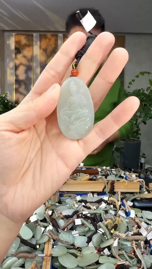 未镶嵌和田玉挂件拍一发一