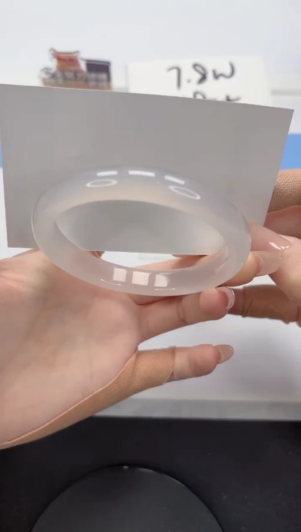 【闪购商品】石英质玉手镯未镶嵌A154-61.2