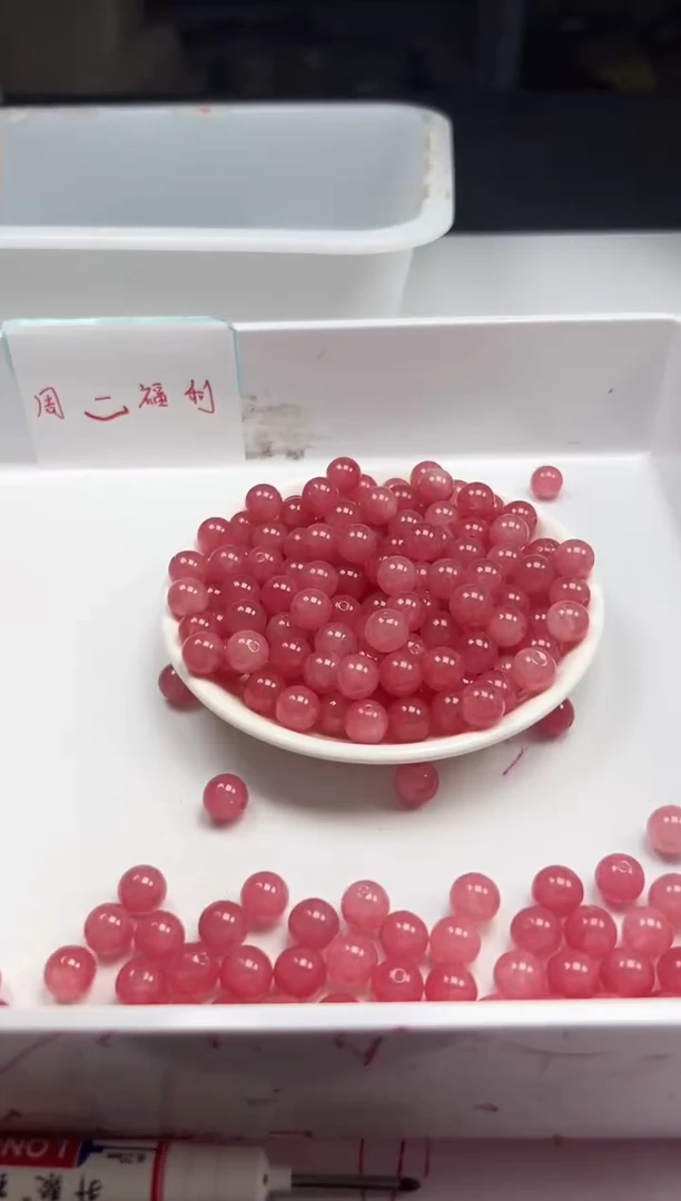 未镶嵌颈饰玛瑙/玉髓w1929玉化红纹石10mm*20颗