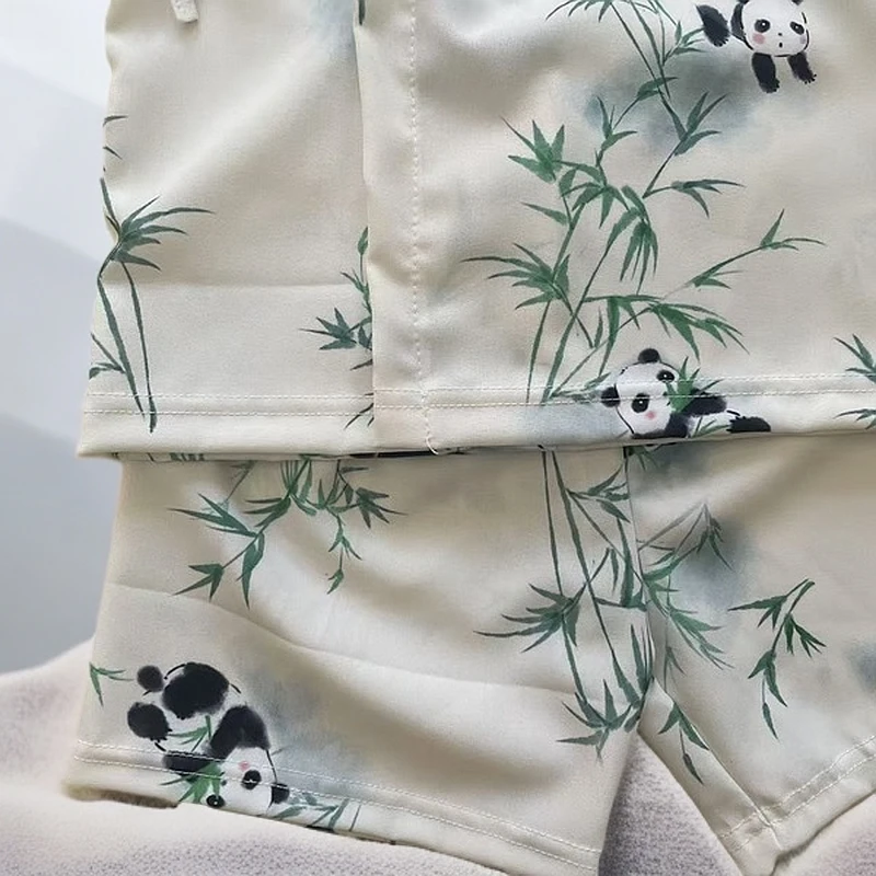 男孩新中式男宝套装夏季国风唐装复古防蚊防晒短袖长裤时尚斜襟