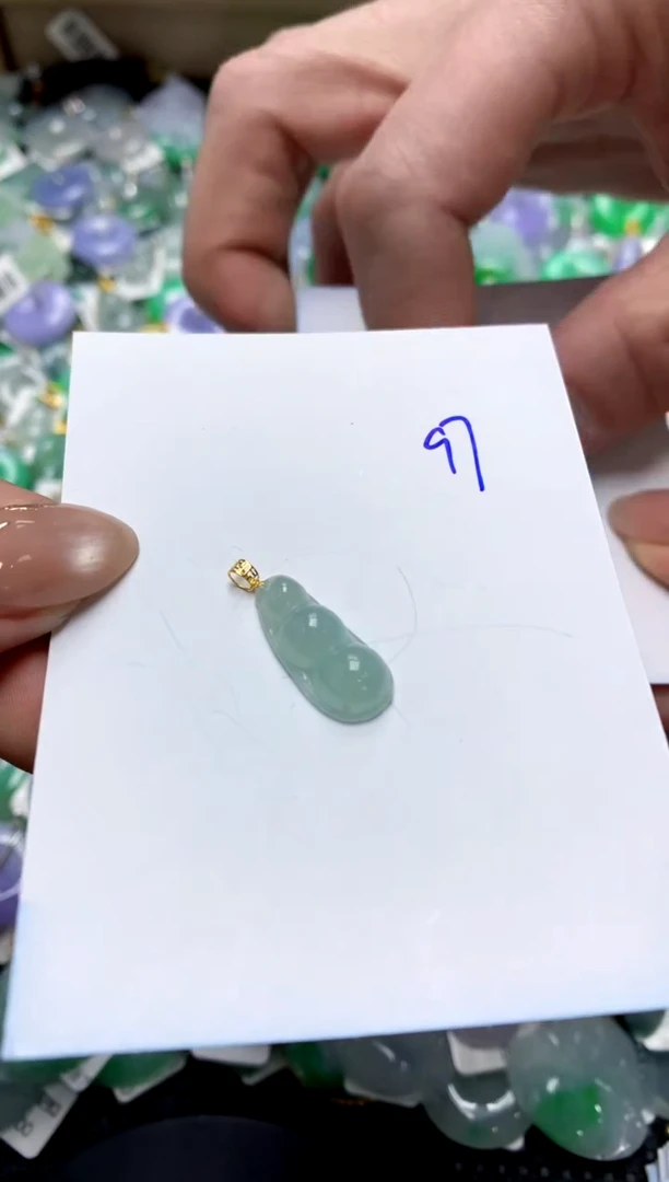 【闪购商品】翡翠颈饰18K金镶嵌111111111