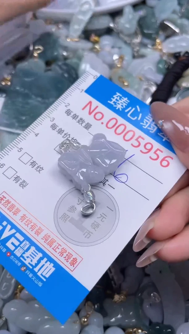 颈饰未镶嵌翡翠5956