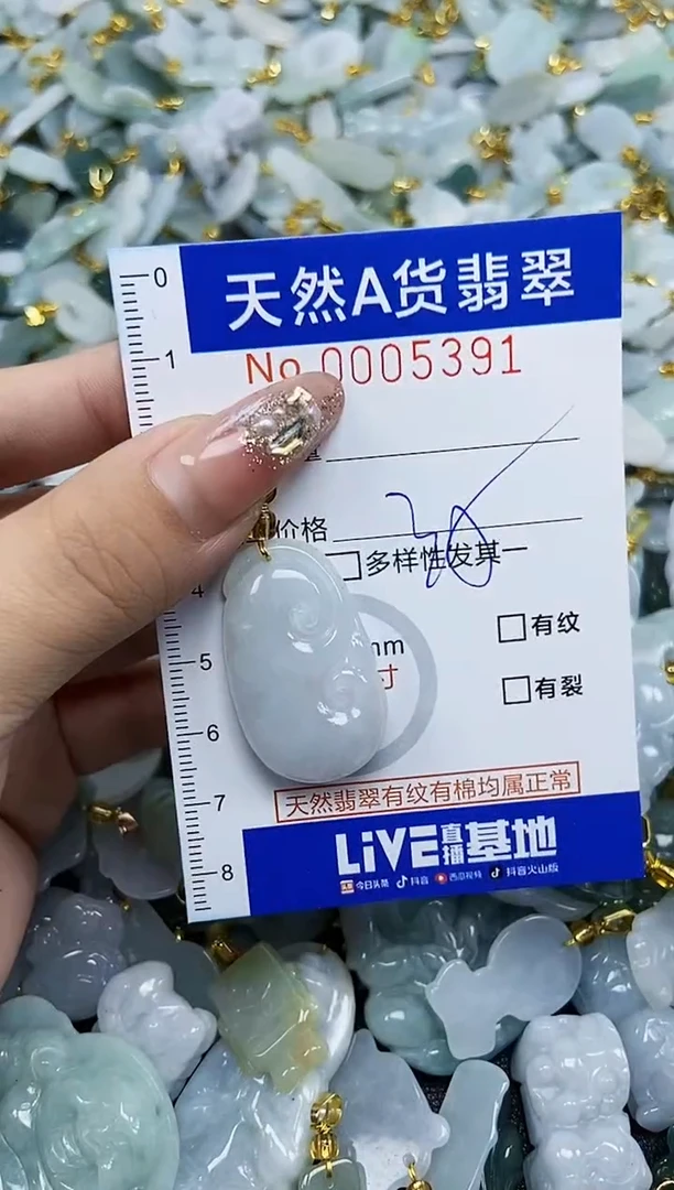 翡翠未镶嵌颈饰天然A货翡翠