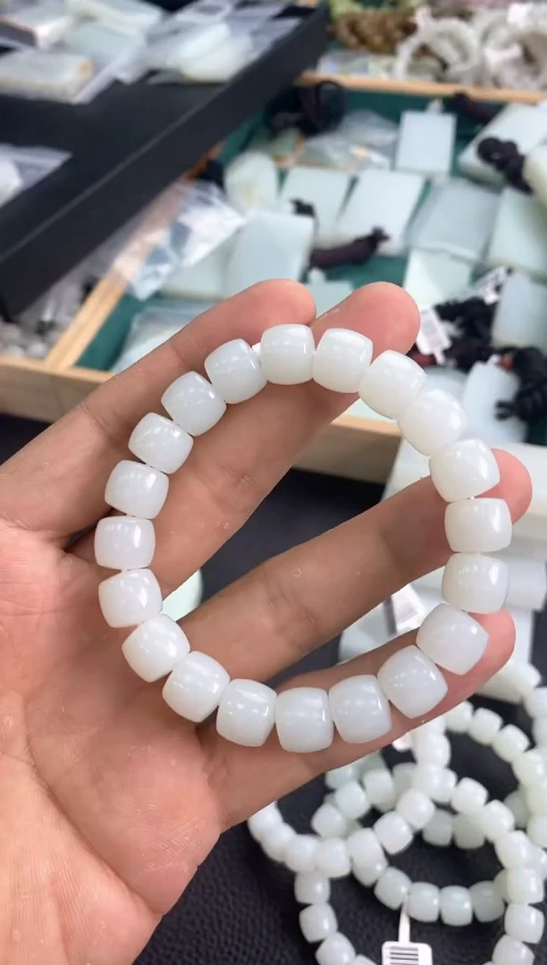 手串未镶嵌和田玉手串卡11