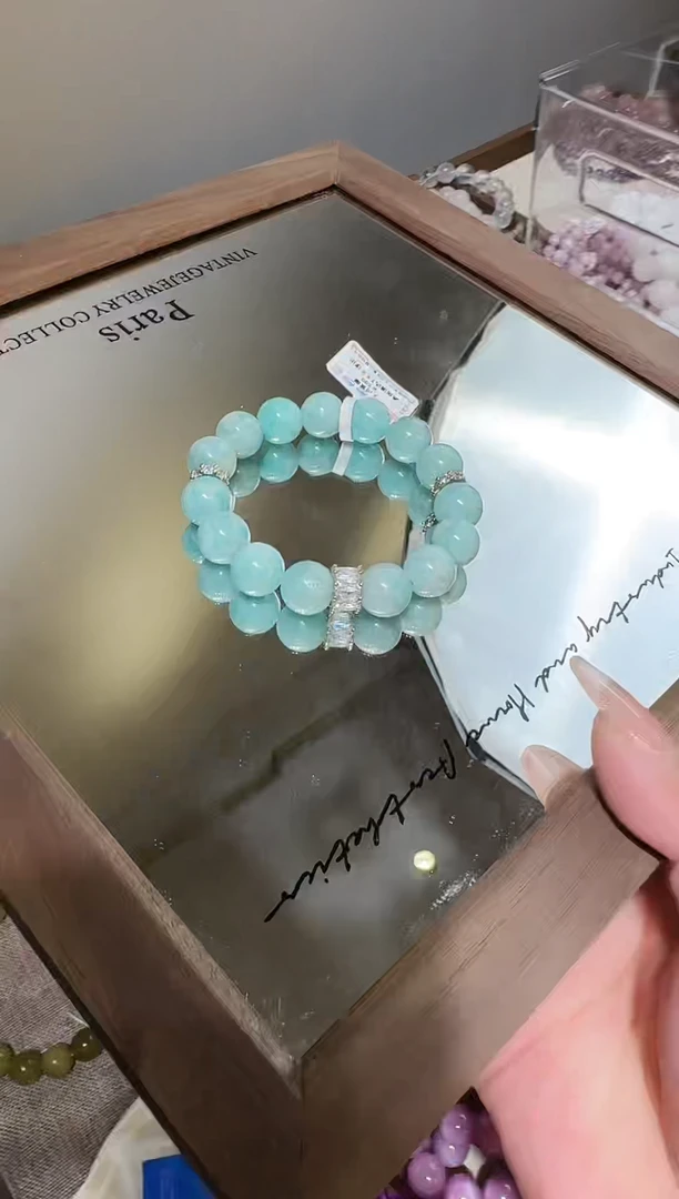 未镶嵌手链水晶天河奶锆石款11