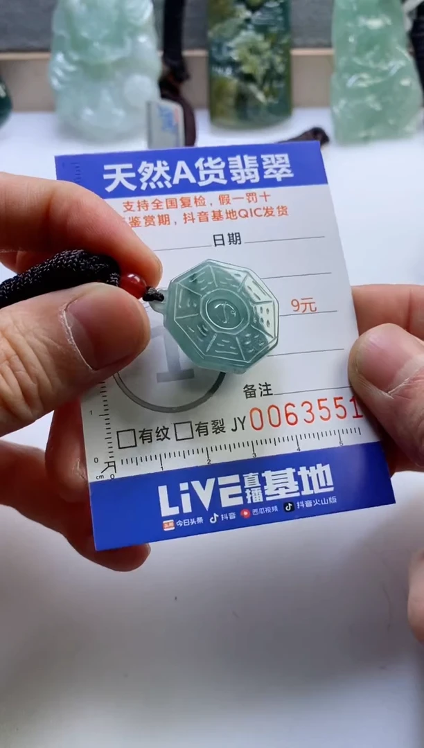 【闪购商品】翡翠挂件未镶嵌