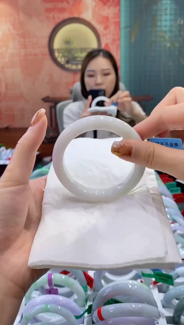 未镶嵌手镯翡翠0041573