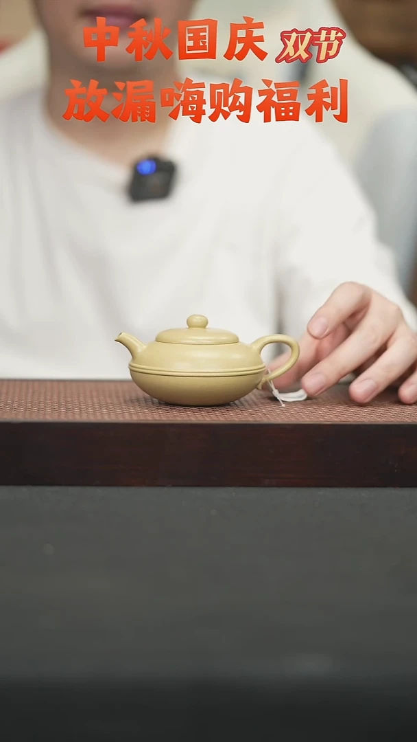 茶壶紫砂53本绿线圆