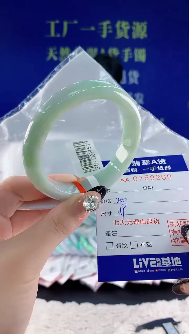 未镶嵌手镯翡翠09天然翡翠A货