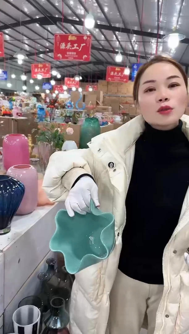 【闪购商品】无铅玻璃悠悠U-花器-10早