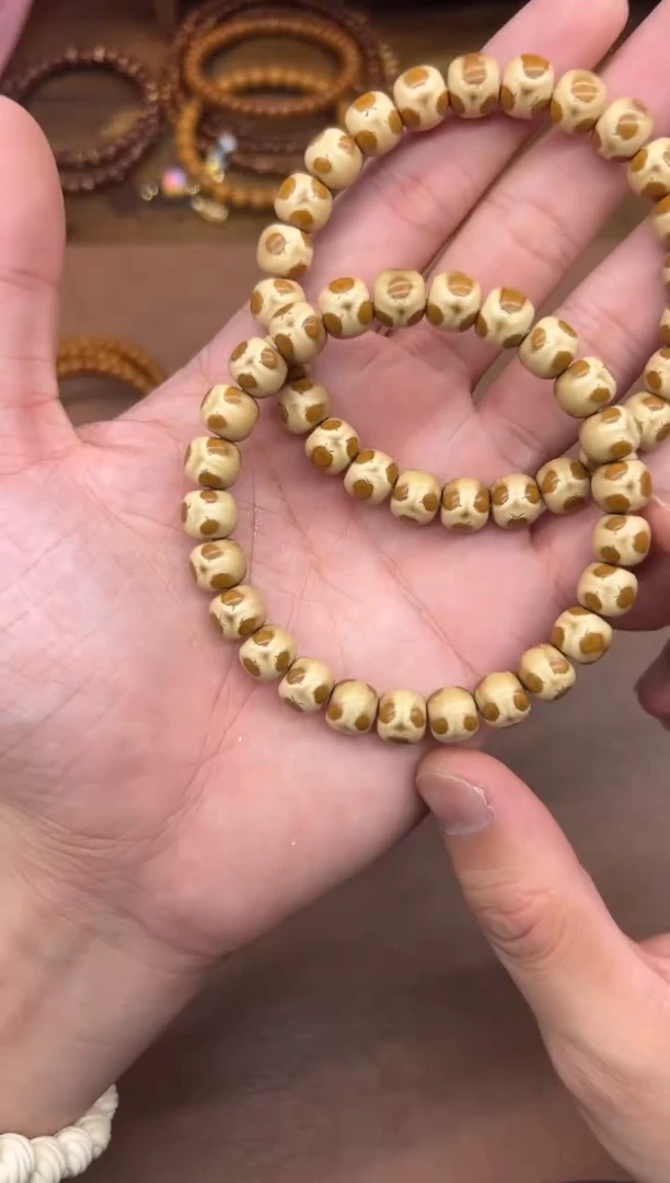 手串紫金鼠卡9.5 花皮鬼脸 实心