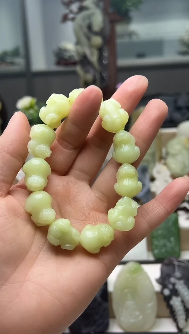 【闪购商品】和田玉把件未镶嵌手串