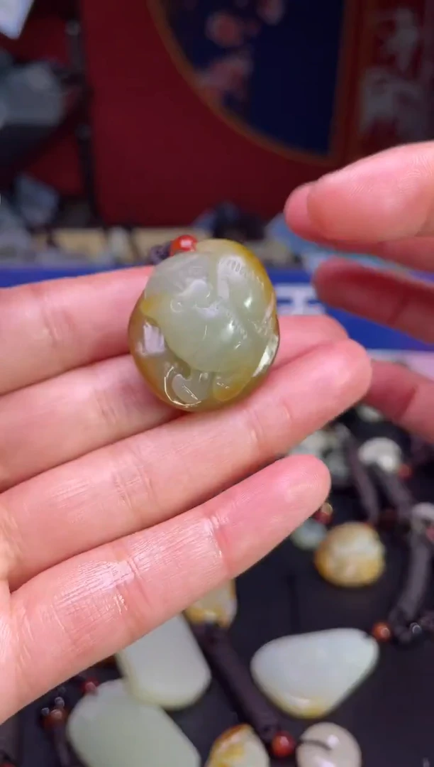 颈饰未镶嵌和田玉123