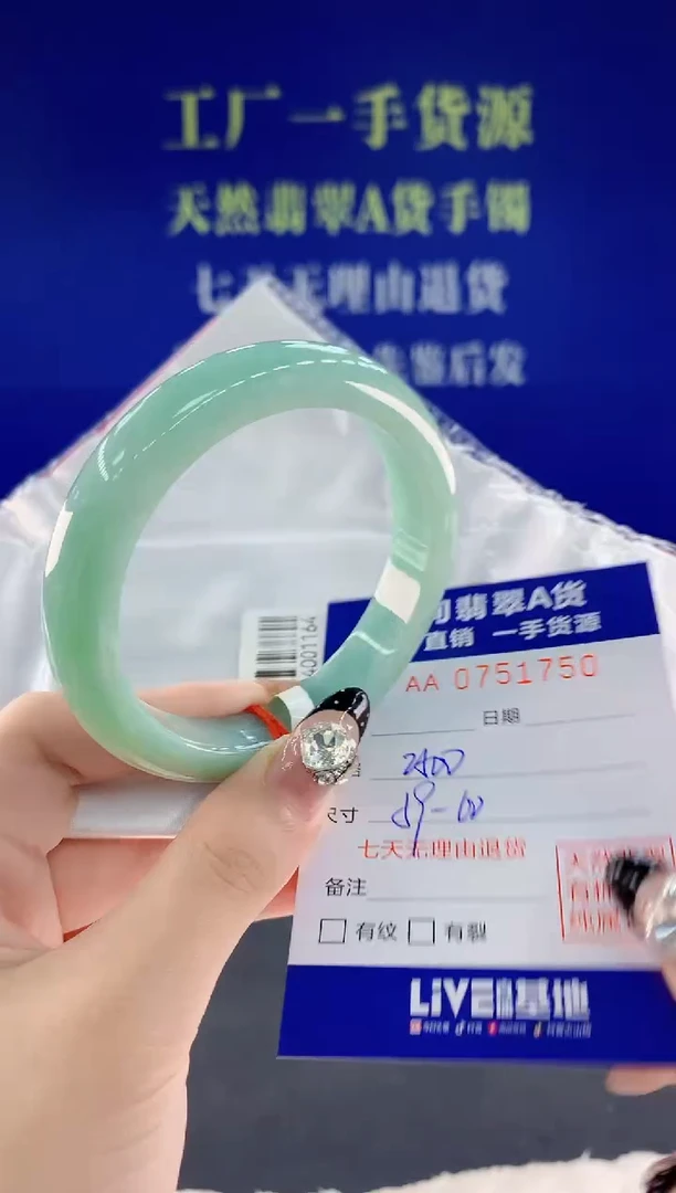 未镶嵌手镯翡翠50天然翡翠A货