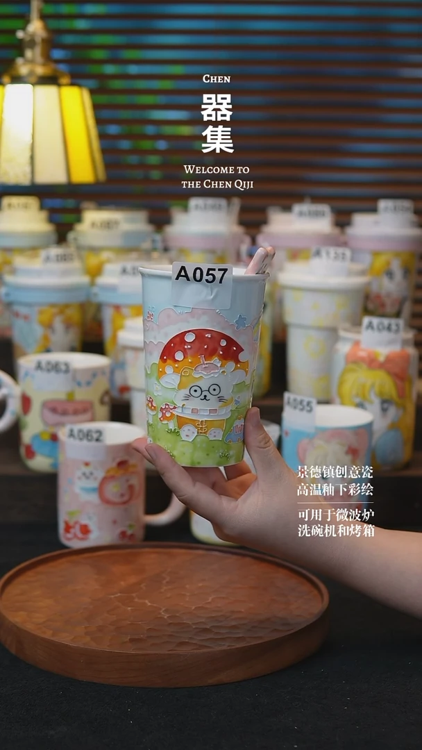 其他02景德镇纯手工手绘创意瓷