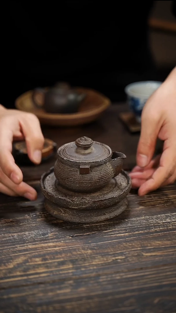 全手工制作 南蛮  螃蟹摘 宝瓶  100cc