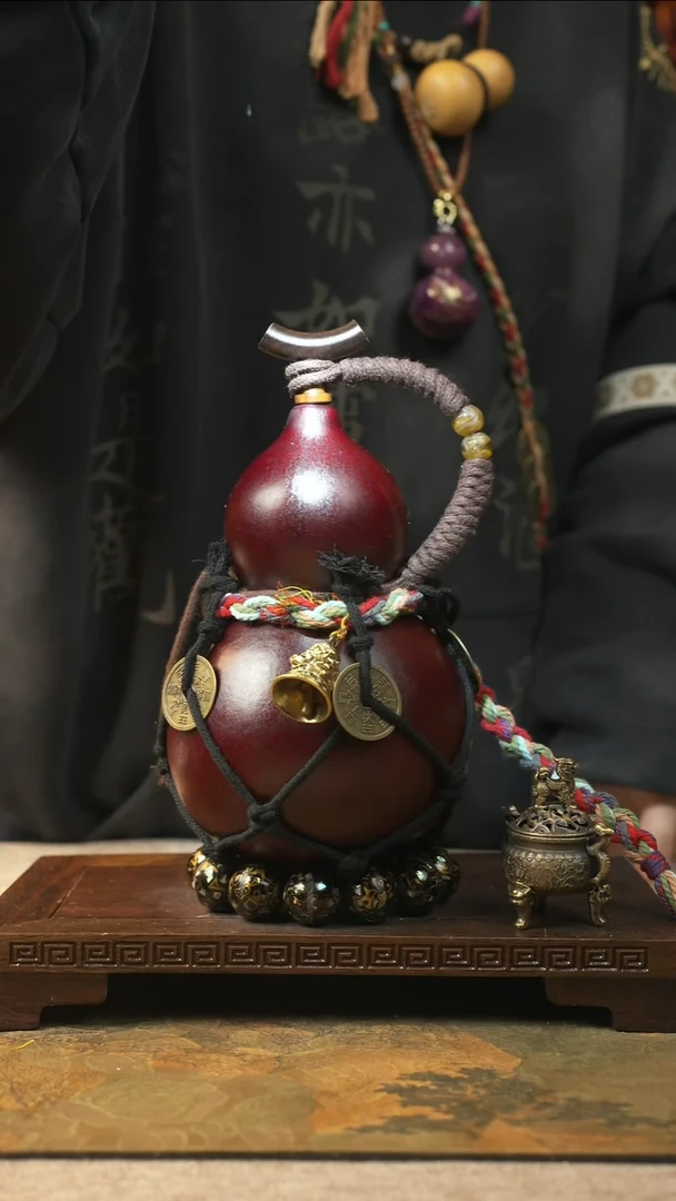 168大漆一物一拍记葫堂出品【不带手串】