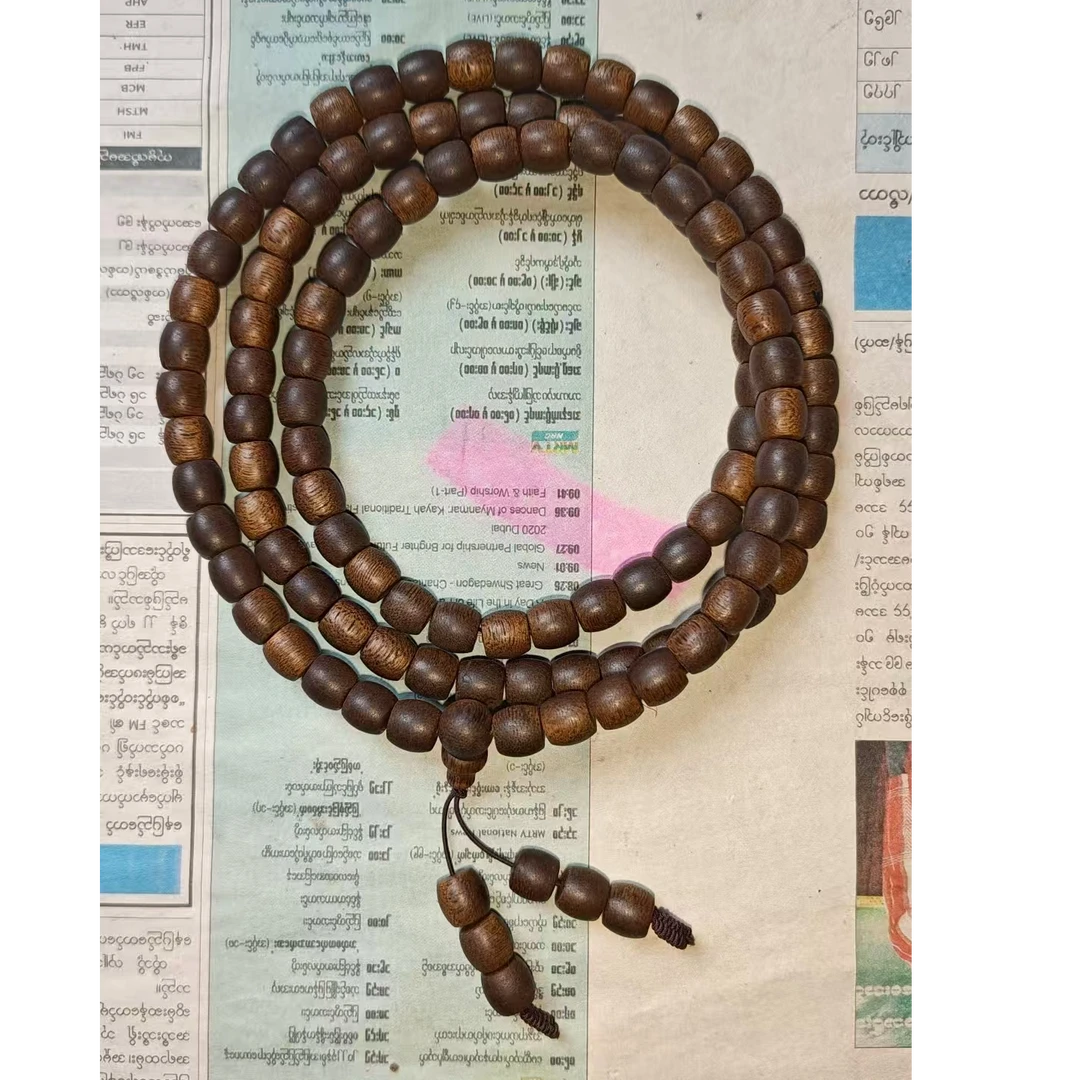 XG41G沉香多圈手串108颗0.8cm（多样性发货）