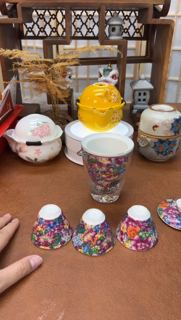 夏季旅行茶具轻装上阵
