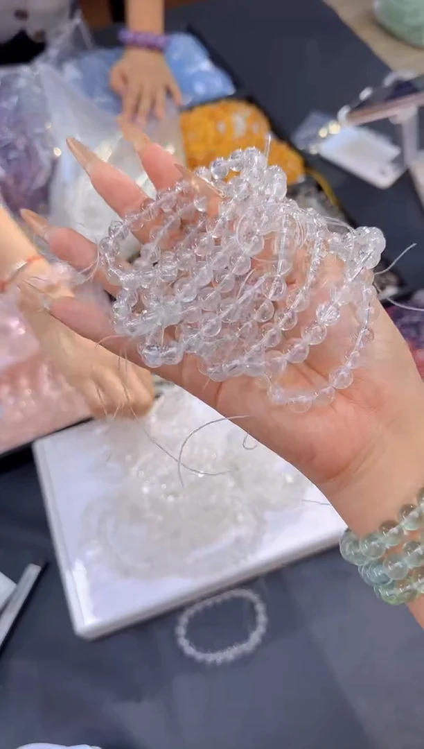 【闪购商品】水晶手串未镶嵌002/多样性发其一/卡8