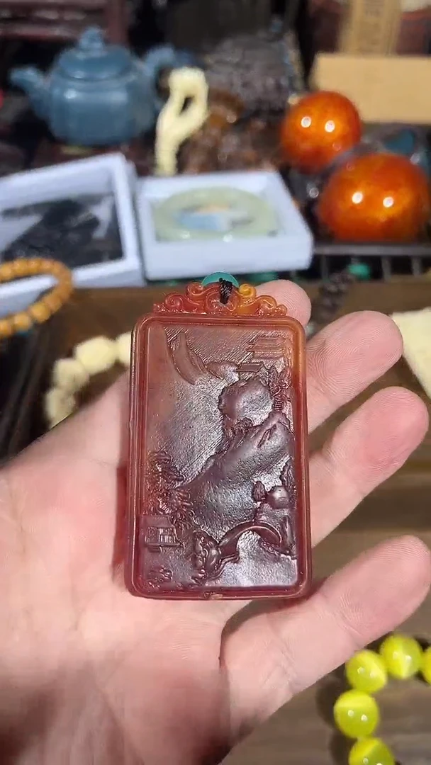 【闪购商品】滴血莲花菩提吊坠1
