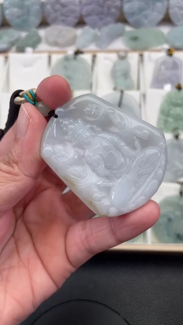 颈饰未镶嵌翡翠天然缅甸翡翠A货158