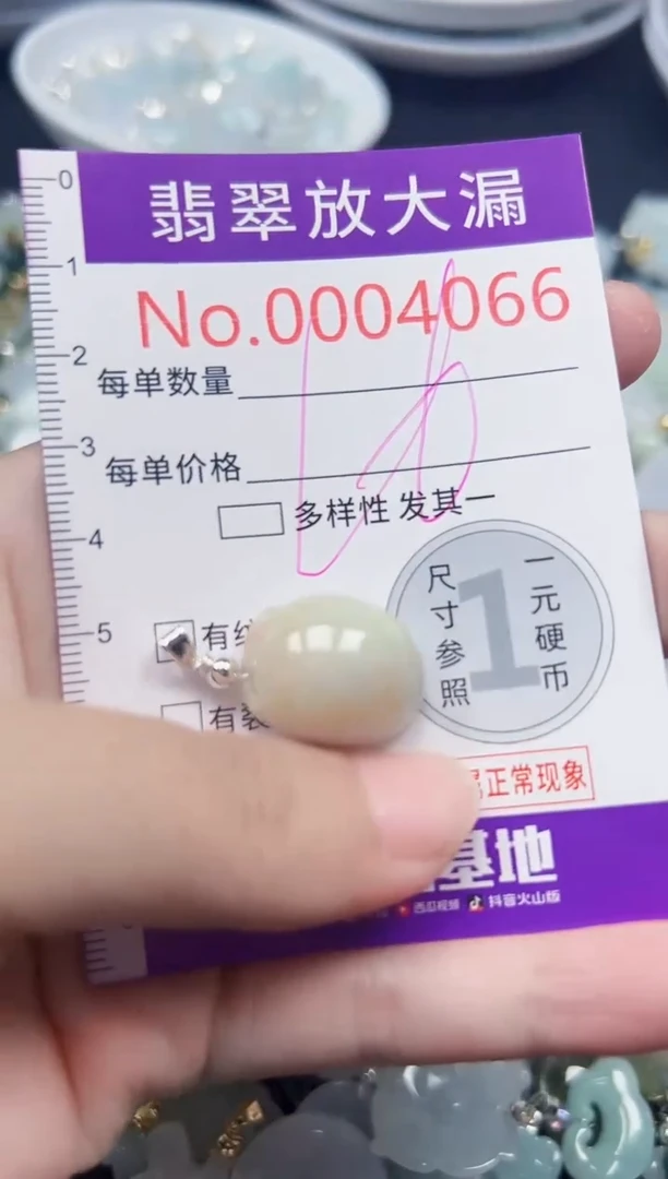 颈饰未镶嵌翡翠4066