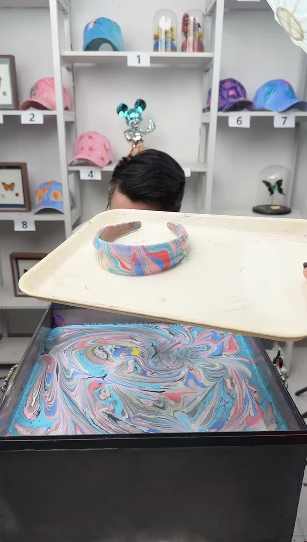 非金属布艺水拓发饰