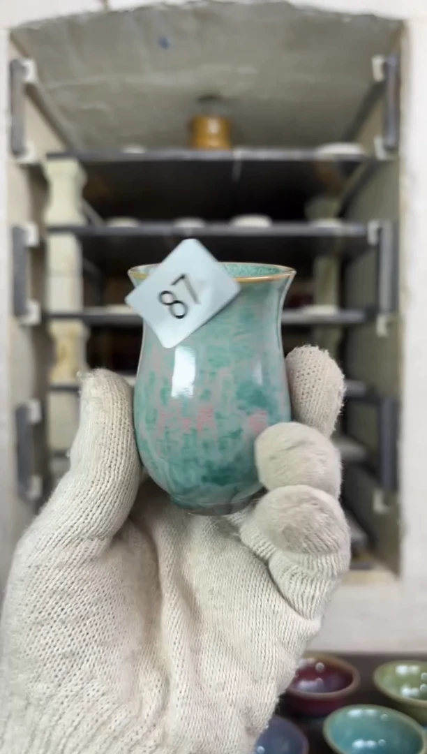 【闪购商品】摆件钧瓷窑变精品茶器