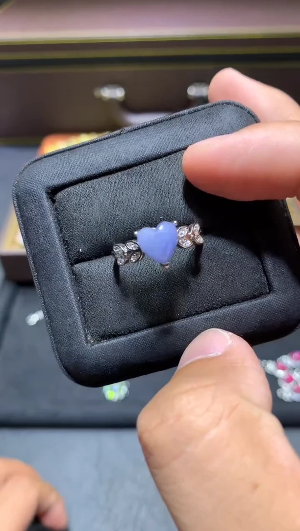 未镶嵌戒指坦桑石P79