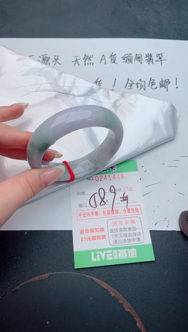 未镶嵌手镯翡翠48