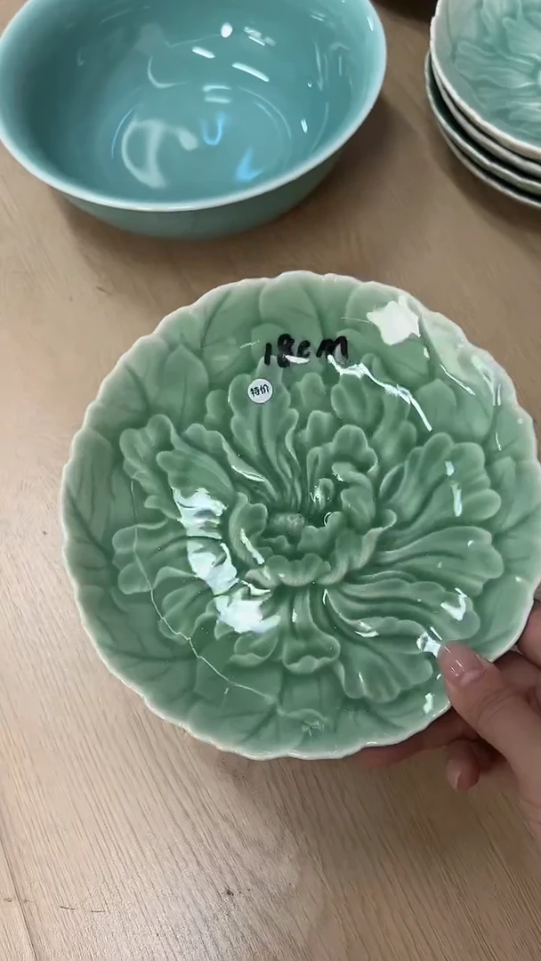 龙泉云间青瓷小米茶器