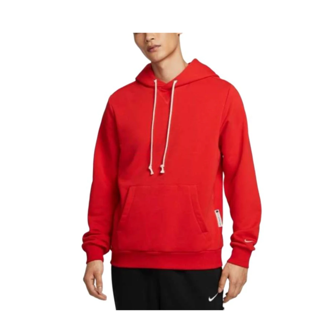 NIKE/耐克新年款字母舒适百搭连帽卫衣男款红色FZ0219657