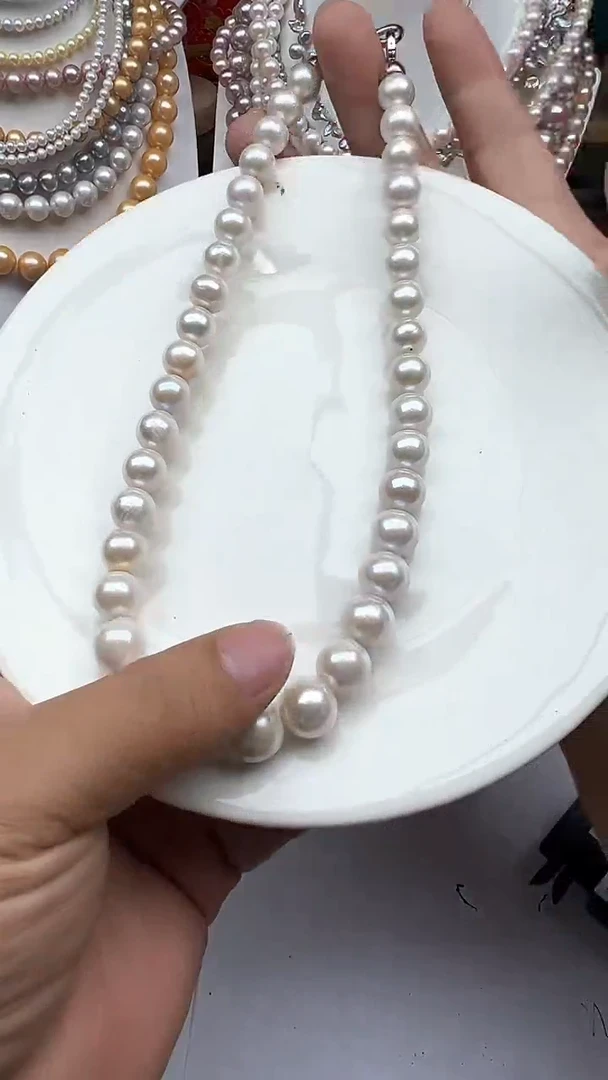 淡水珍珠未镶嵌颈饰1