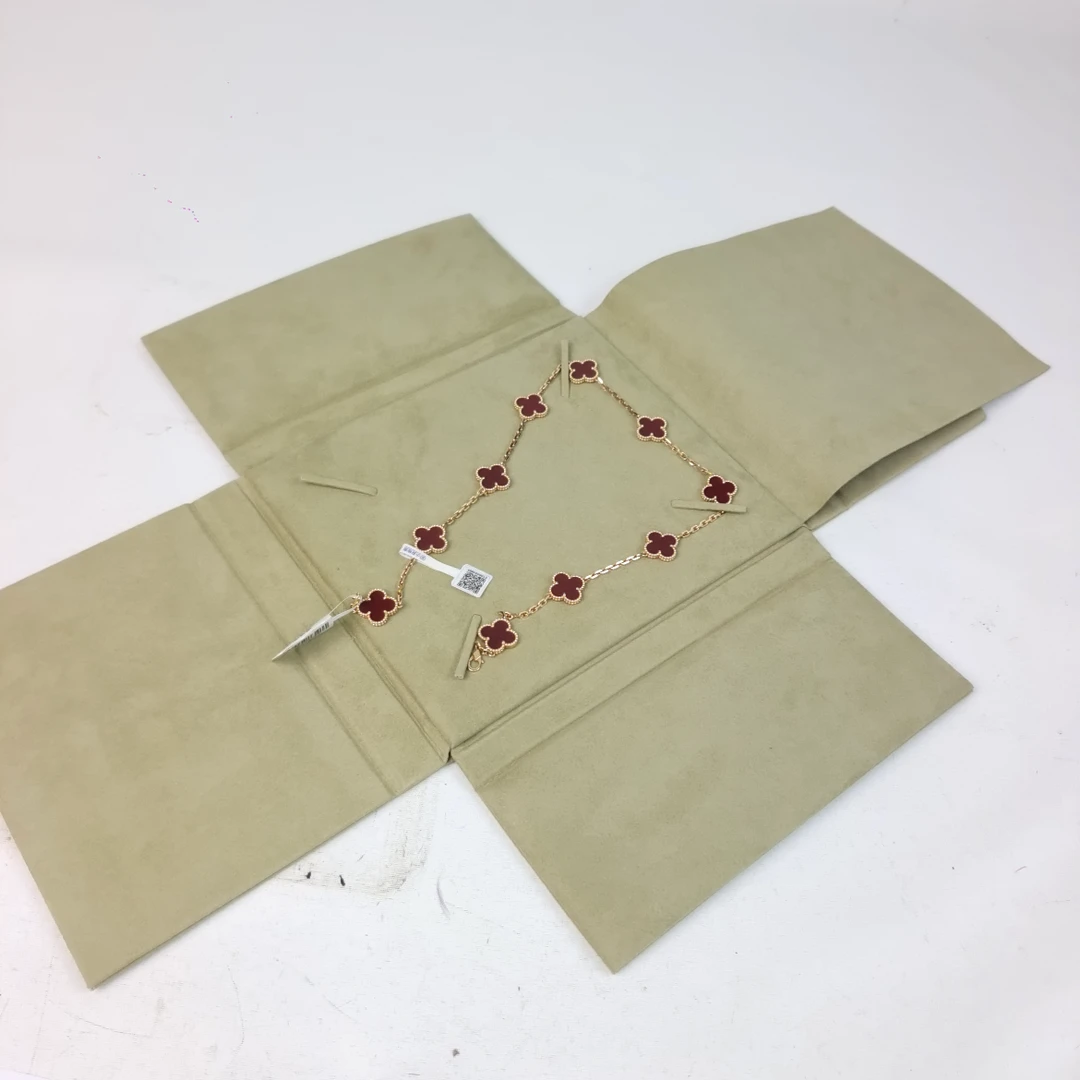 95新 梵克雅宝 95安洁利严选四叶幸运系列/SK0126989 项链