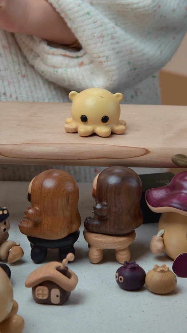 木可**?可可  小飞象大叶微瑕章鱼