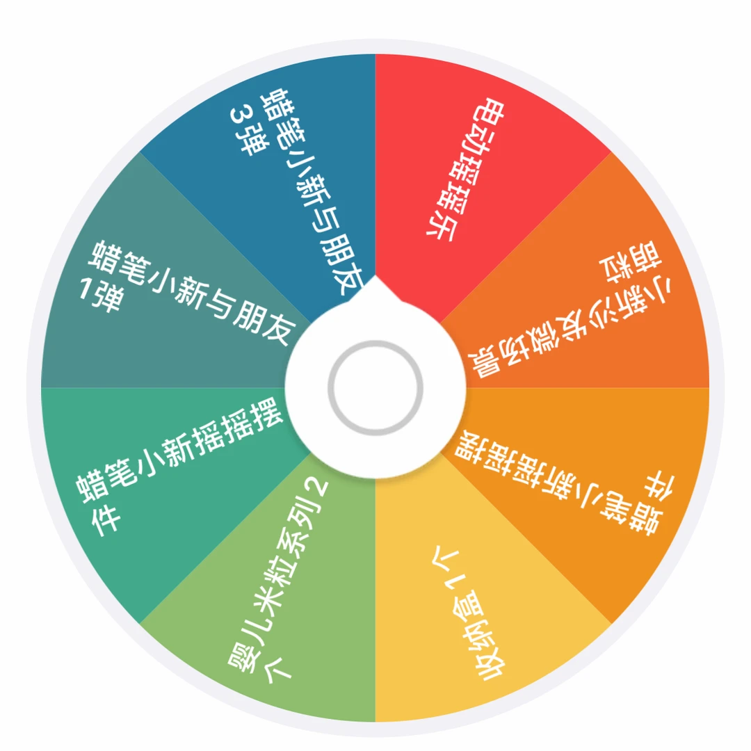 蜡笔小新29.9系列转盘多种产品可选