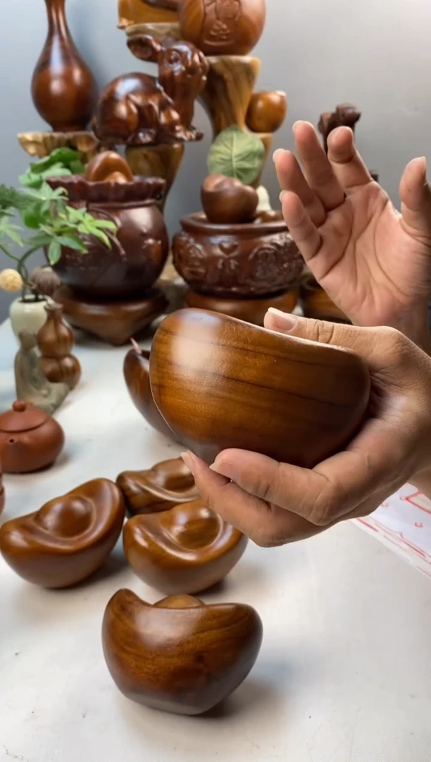 香樟木A18小元宝/尺寸10*7