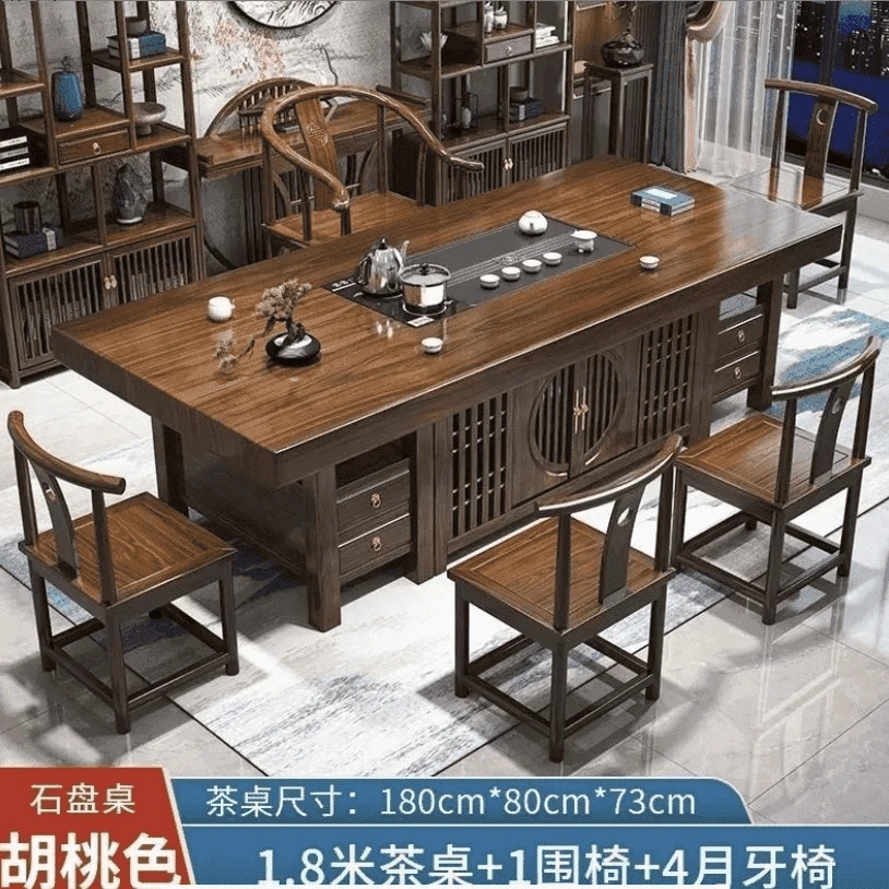 茶桌椅组合新中式茶几客厅家用办公室茶具泡茶台一体