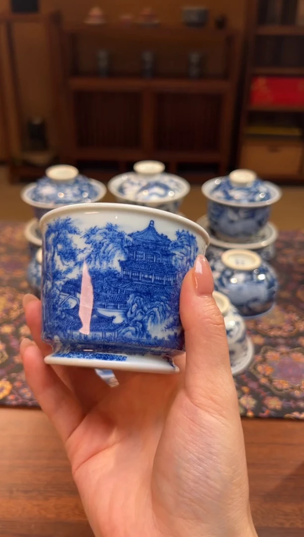 瓷片 滕王阁序