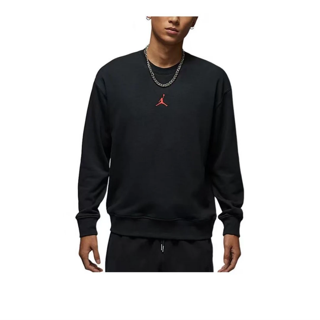 NIKE/耐克Jordan男子圆领运动休闲潮流长袖针织套头衫 IB5605010