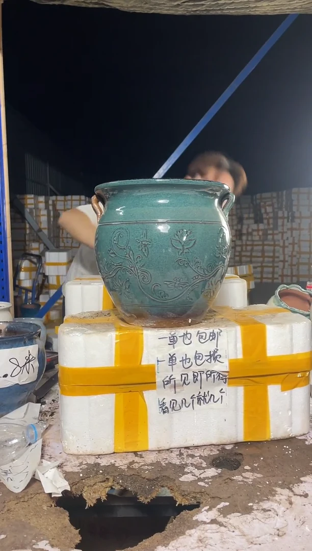 紫砂花盆紫砂花盆宜兴紫砂粗陶花盆25*25