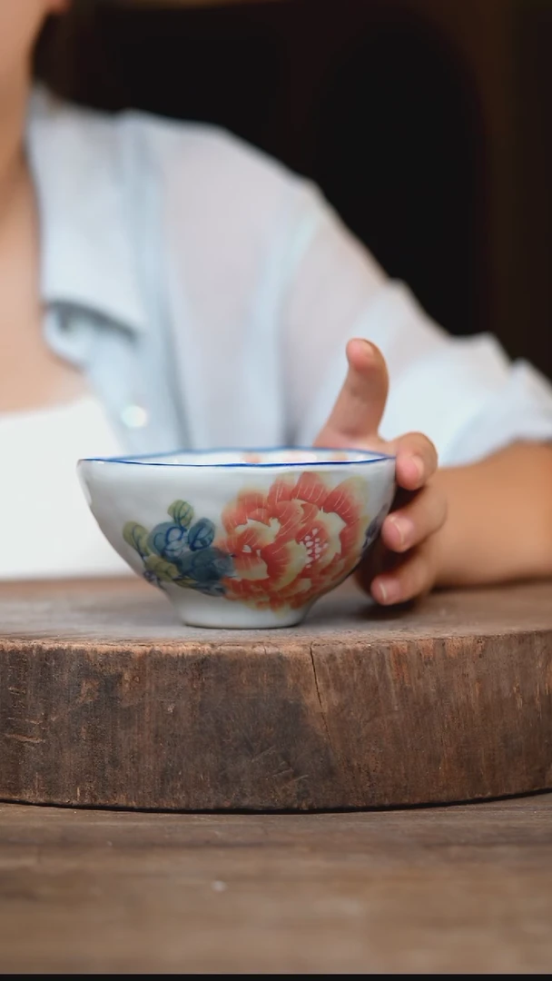 瓷片瓷片景德镇高温釉下彩（食品级）