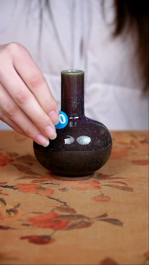 杯子瓷二级钧瓷茶器摆件