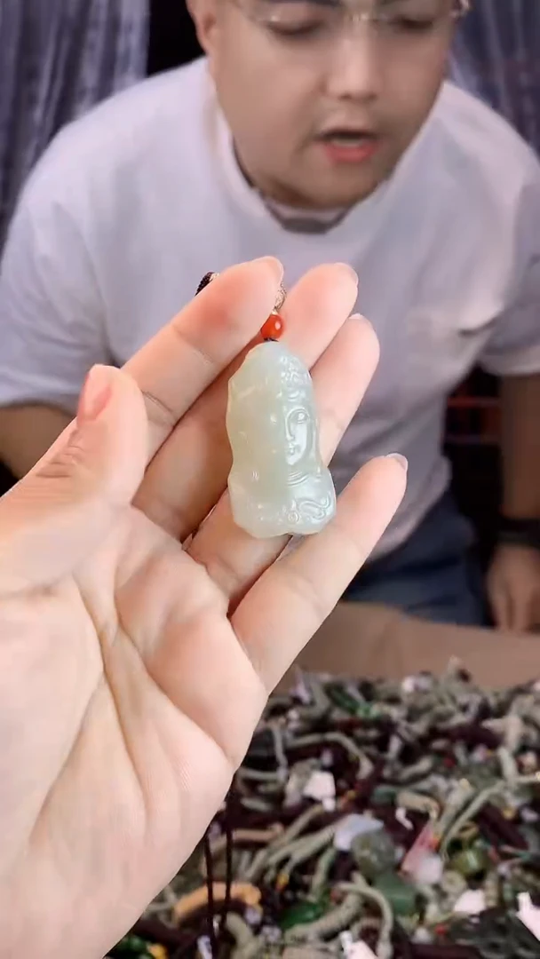 和田玉未镶嵌挂件1