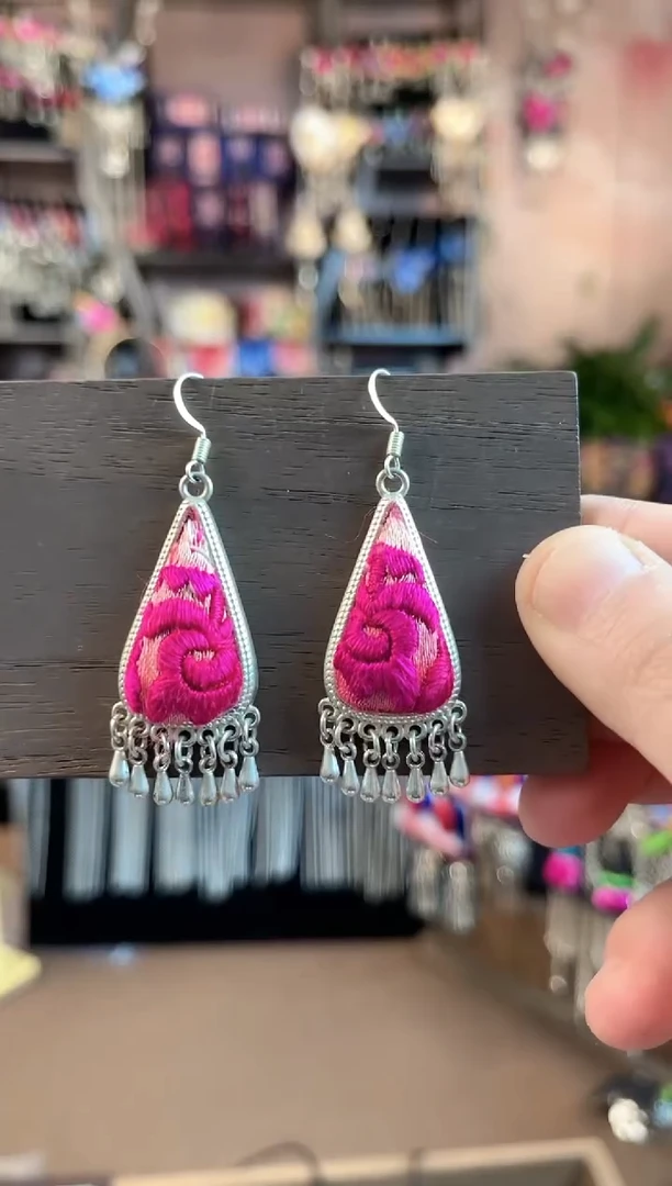 织绣民族风手工非遗老绣饰品202